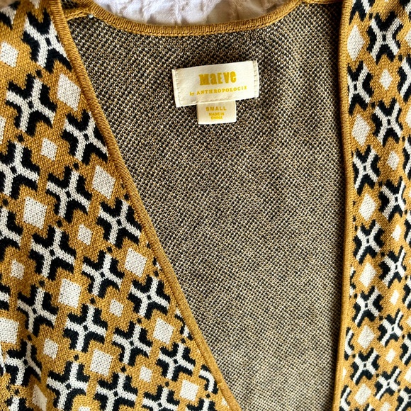 Anthropologie - Maeve brand - beautiful 2 piece pantsuit - retro vibes - Sz S-M - Picture 6 of 15